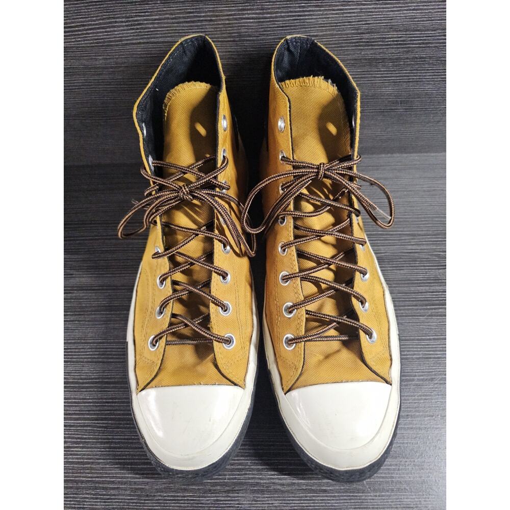 CONVERSE CHUCK 70 GORE-TEX HIGH GTX HI Mens Sz 12 Womens 14 - Gold 161482C - Picture 3 of 10